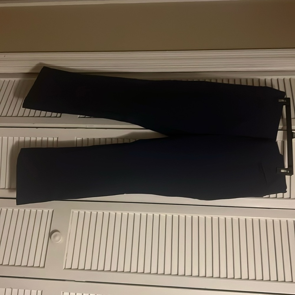 Blue Boot Cut Dress Pants